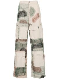 Who Decides War Gray Darning Cargo Pants at Farfetch