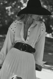 Wide Hip Hook Belt at Anthropologie