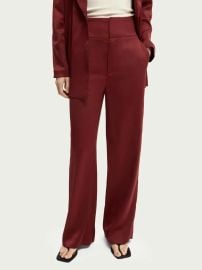 Wide Leg High Waist Trousers at Scotch & Soda