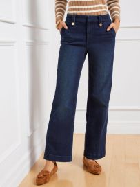 Wide Leg Jeans - Moonlit Wash Talbots at Talbots