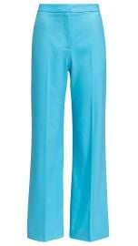 Wide Leg Trouser in Seasonless Wool Women39s Pants Argent at Argent