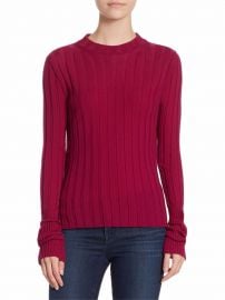 Wide Rib Merino Wool Top at Saks Fifth Avenue