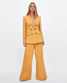 Wide leg pants at Zara