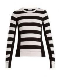 Wide-striped wool-knit sweater at Matches