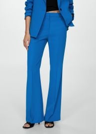 Wideleg suit pants - Women MANGO USA at Mango