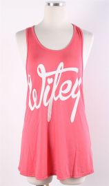 Wifey Tank in Coral at Route 32