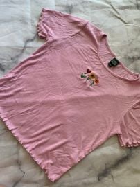 Wild Fable Pink Embroidered Crop Top  Mercari at Mercari