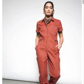 Wildfang Other Iso Wildfang Coveralls Medium Tall Color Terra Cotta Poshmark at Poshmark