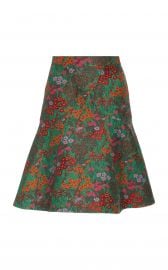 Wildflower Jacquard Skirt at Moda Operandi