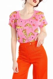 Wildfox Extra Cheese Pizza Tee at Shoptiques