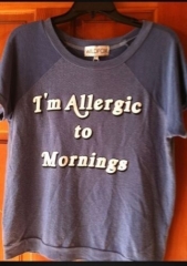 Wildfox Im Allergic To Mornings Sweatshirt at eBay