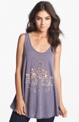 Wildfox Indiana Chandelier Print Tank at Nordstrom