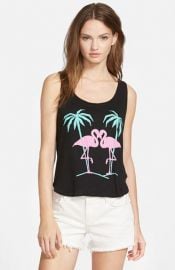 Wildfox and39Flamingos in Loveand39 Tank at Nordstrom