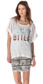 Wildfox reality bites tee at Shopbop