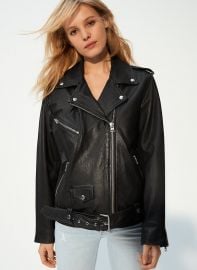 Wilfred Free Lennon Biker Jacket Relaxed at Aritzia