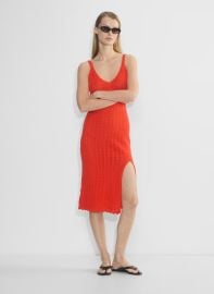 Wilfred at Aritzia Evie Dress in Poppy Red at Aritzia