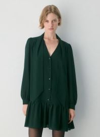 Wilfred at Aritzia Manor Dress in Scarab at Aritzia