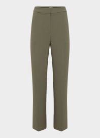 Wilfred at Aritzia The Limitless Pant in Dark Olive at Aritzia