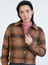 Wilfred by Aritzia Autumn Shirt Jacket in Md Dougls Rch Cppx Pk at THE YES