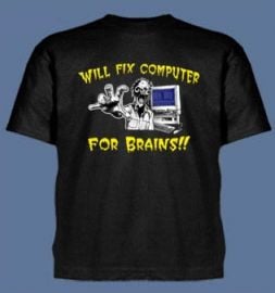 Will Fix Computer For Brains shirt at Jinx