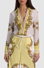 Willa Print Silk Button-Up Shirt at Nordstrom