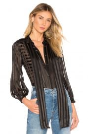 Willis Tie Neck Blouse at Revolve