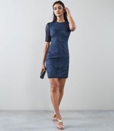 Willo Lace Bodycon Dress by Reiss at Reiss