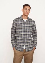 Willow Plaid Shirt at Vince