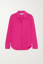 Willow Silk Crepe de Chine Shirt by Stella McCartney at Net A Porter