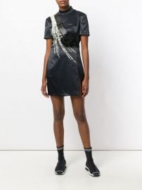 Willow print mini dress by Hyein Seo at Farfetch