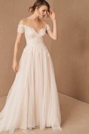 Willowby by Watters Katara Gown at Bhldn