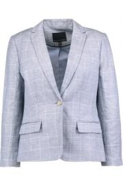 Windowpane Blazer by Banana Republic at Banana Republic