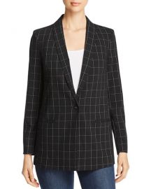 Windowpane-Check Blazer at Bloomingdales