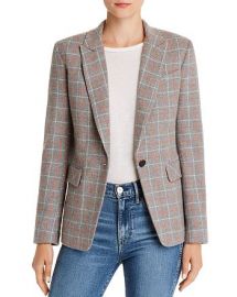 Windowpane Plaid Blazer at Bloomingdales