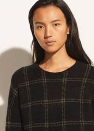 Windowpane Plaid Pullover in Sold Out Products at Vince