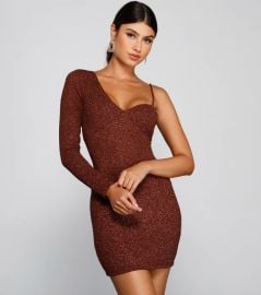 Windsor One Women Show Glitter Mini Dress at Windsor