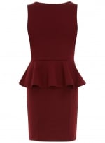 Wine colored dress like Hannas at Dorothy Perkins