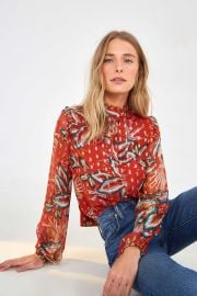 Winter Leaf Blouse by Farm Rio at FARM Rio