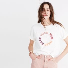 Wish You Were Here Print Tee by Madwell at Madewell