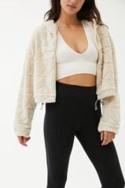 Without Walls Peace Sign Fleece Jacket at Urban Outfitters