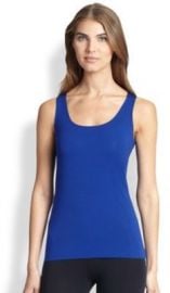 Wolford - Pure Tank Top in Blue at Saks Fifth Avenue