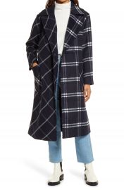 Women  x27 s Plaid Coat   Nordstrom at Nordstrom