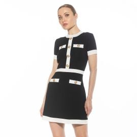 Women\'s ALEXIA ADMOR Beatrix Short Sleeve Fit & Flare Dress at Kohls