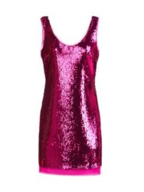 Women\'s Aishia Sequin Minidress - Begonia - at Saks Fifth Avenue