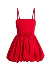 Women\'s Anais Bubble Minidress - Red - at Saks Fifth Avenue