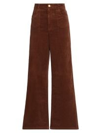 Women\'s Anessa Utility Corduroy Pants - Maple Brown - at Saks Fifth Avenue