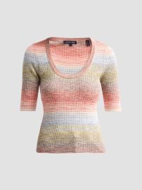 Women\'s Archibald Gradient Sweater - Orange Mustard Multi - at Saks Fifth Avenue