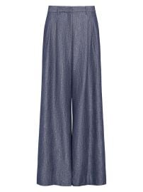 Women\'s Avery Wide-Leg Pants - Medium Indigo Gold - at Saks Fifth Avenue