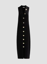 Women\'s Axia Button-Front Maxi Dress - Black - at Saks Fifth Avenue