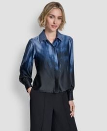 Women\'s Balloon-Sleeve Blouse at Macys